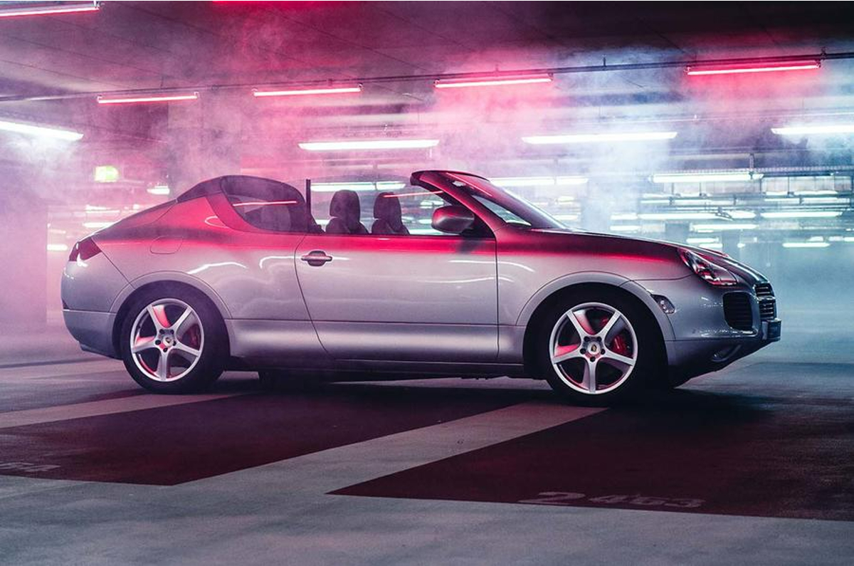 2022 Porsche Cayenne Convertible prototype